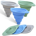 Minimalist Kitchen Funnel Set 3 Pack,Funnels for Kitchen Collection