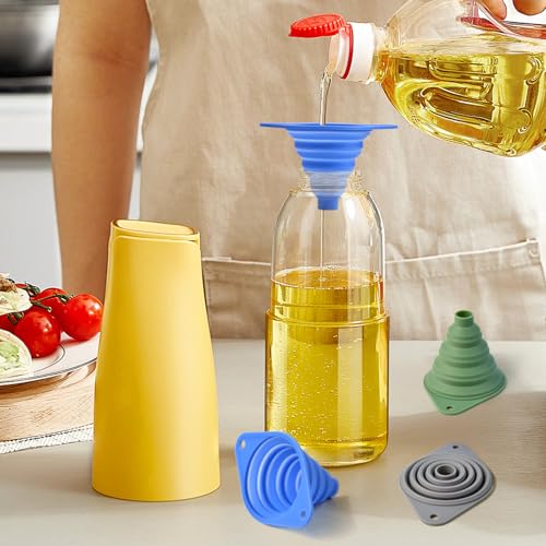Minimalist Kitchen Funnel Set 3 Pack,Funnels for Kitchen Collection